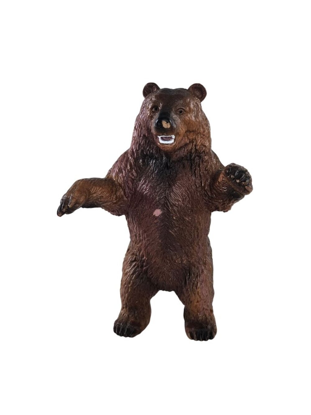 Schleich Grizzly Bear Male Standing On Hind Legs #14128 Animal Figure Retired